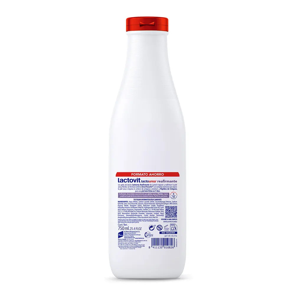 LACTOVIT-Gel de banho firmador LACTO-UREA 750 ml-DrShampoo - Perfumaria e Cosmética