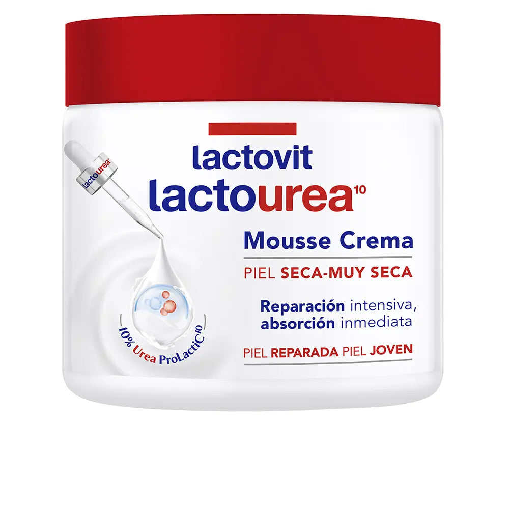 LACTOVIT-LACTO UREA MOUSSE CREME rosto corpo 400 ml.-DrShampoo - Perfumaria e Cosmética