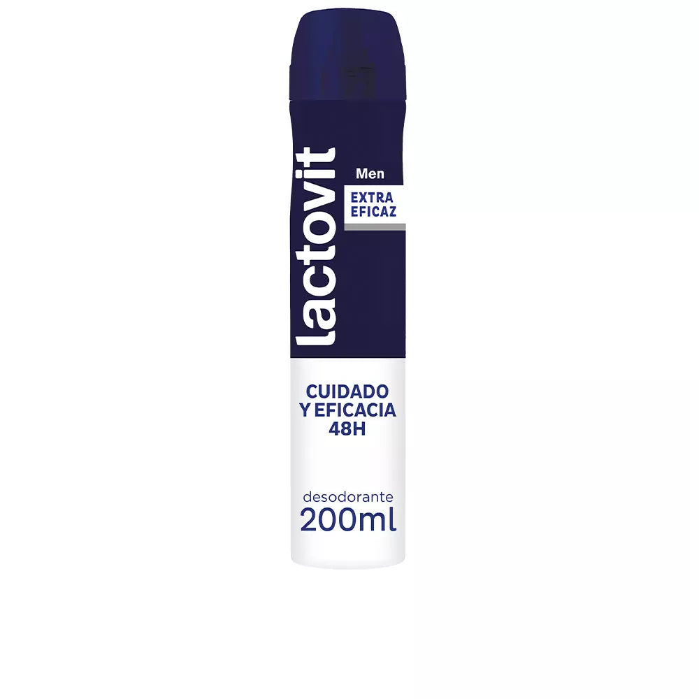 LACTOVIT-LACTOVIT MAN spray desodorante extra eficaz 48h 200 ml-DrShampoo - Perfumaria e Cosmética
