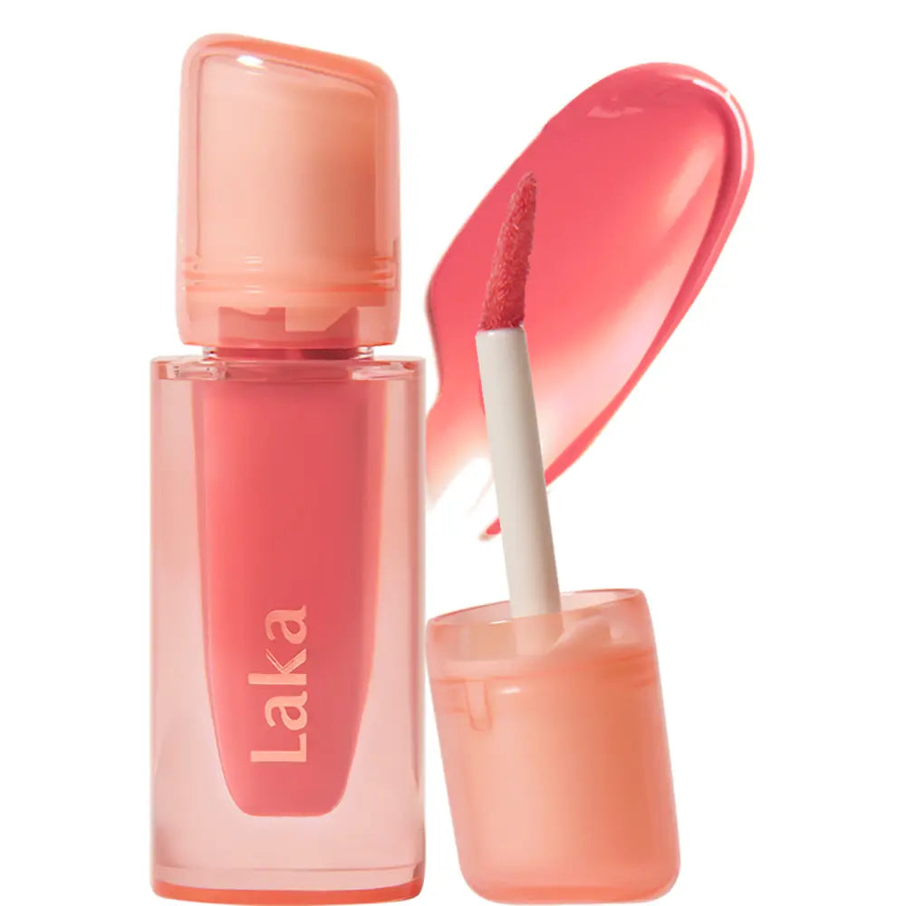LAKA-JELLING NUDE brilho volumizador #303-Peach Ring 4,5 gr-DrShampoo - Perfumaria e Cosmética