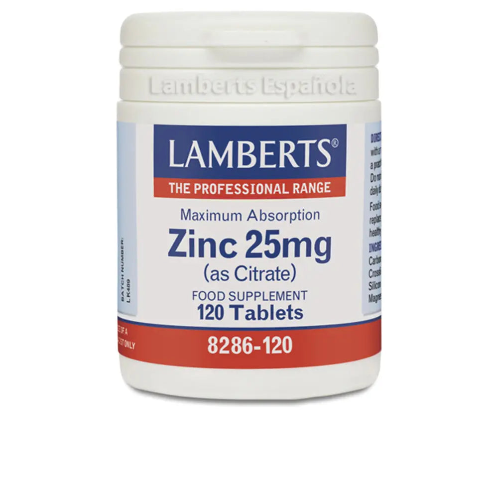 LAMBERTS-ZINCO 25 mg 120 cápsulas-DrShampoo - Perfumaria e Cosmética