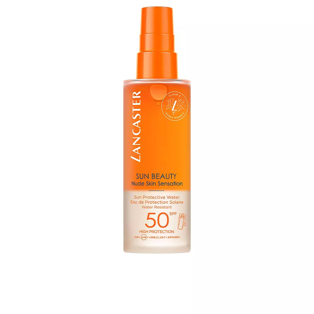 LANCASTER-ÁGUA PROTETORA SOLAR SUN BEAUTY FPS50 150 ml-DrShampoo - Perfumaria e Cosmética