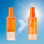 LANCASTER-Água solar para o corpo SUN BEAUTY SPF50 150 ml.-DrShampoo - Perfumaria e Cosmética