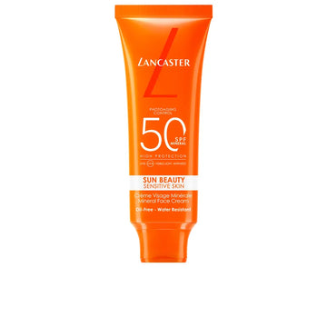 LANCASTER-CREME FACIAL MINERAL SUN BEAUTY PELE SENSÍVEL FPS50 30 ml-DrShampoo - Perfumaria e Cosmética Imagen principal del producto