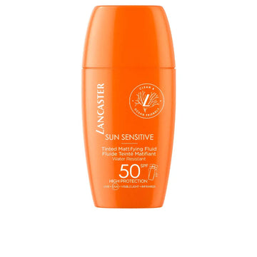 LANCASTER-FLUIDO MATIFICANTE TINTADO SENSITIVE AO SOL FPS50 50 ml-DrShampoo - Perfumaria e Cosmética Imagen principal del producto
