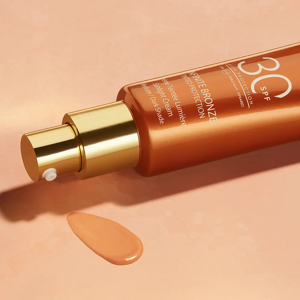 LANCASTER-INFINITE BRONZE crema solar con color SPF30 #Medium 50 ml-DrShampoo - Perfumaria e Cosmética