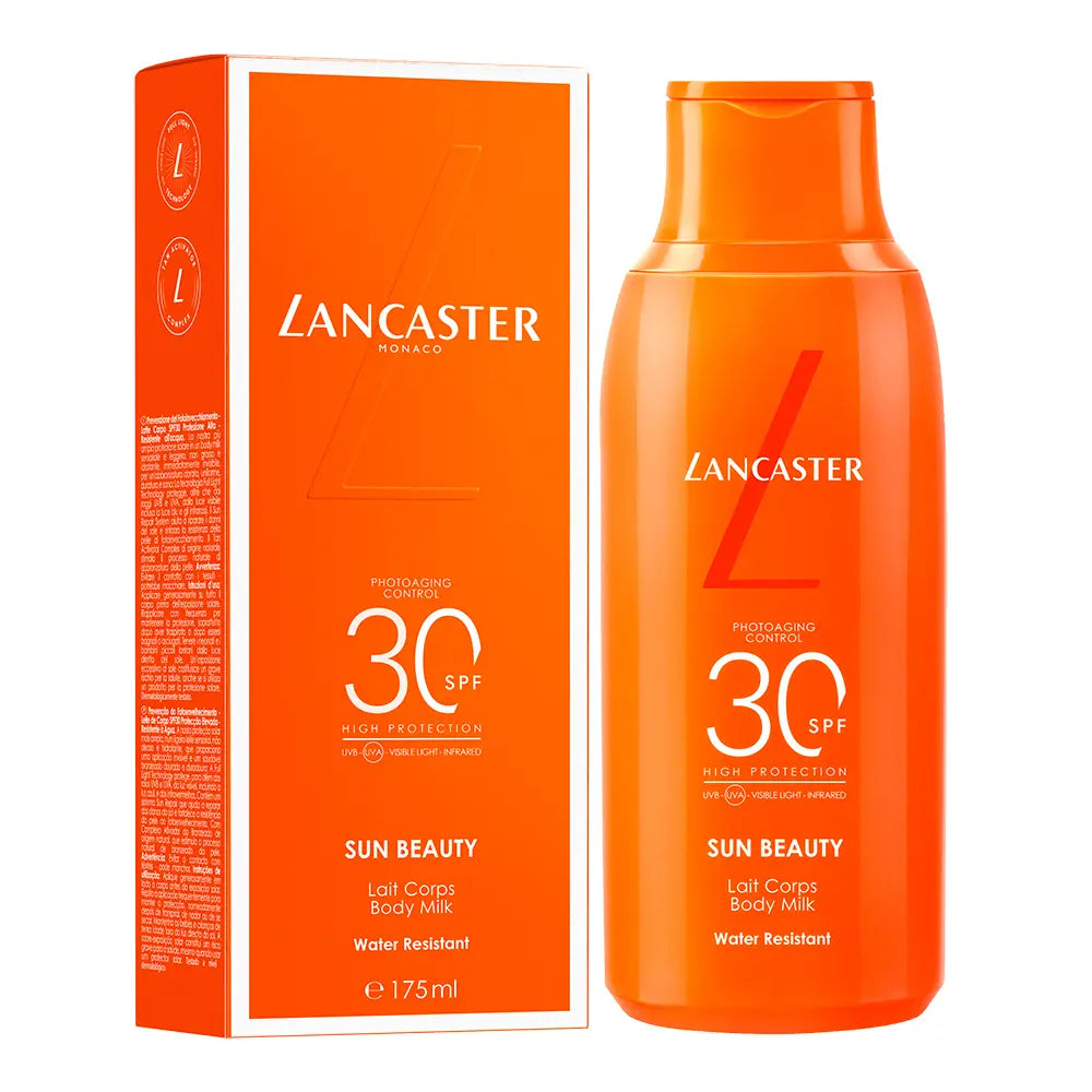 LANCASTER-Leite corporal SUN BEAUTY FPS30 175 ml-DrShampoo - Perfumaria e Cosmética