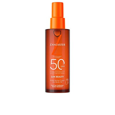 LANCASTER-Óleo seco SUN BEAUTY SPF50 150 ml-DrShampoo - Perfumaria e Cosmética