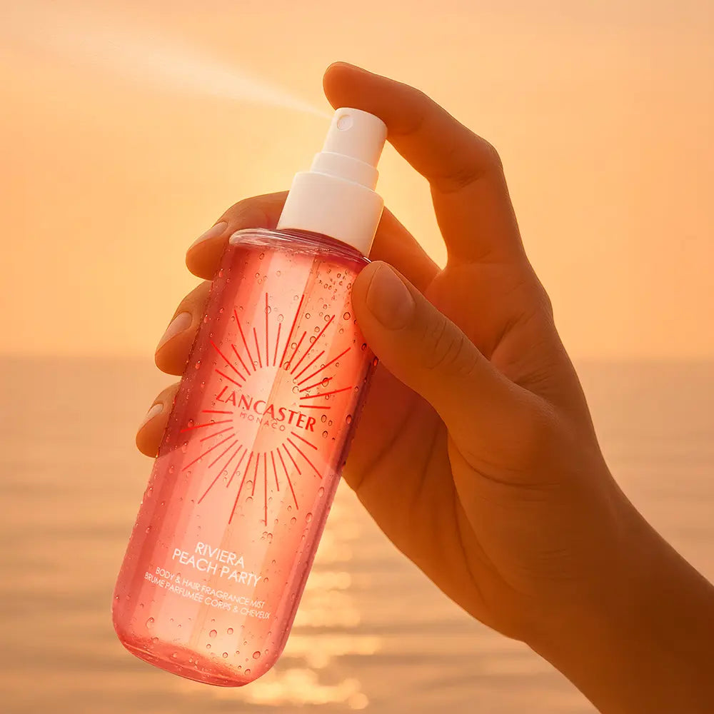 LANCASTER-RIVIERA MIST PEACH PARTY body mist 236 ml.-DrShampoo - Perfumaria e Cosmética