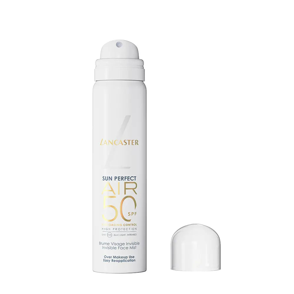 LANCASTER-SPRAY INVISÍVEL SUN PERFECT AIR MIST FPS50 40 ml-DrShampoo - Perfumaria e Cosmética