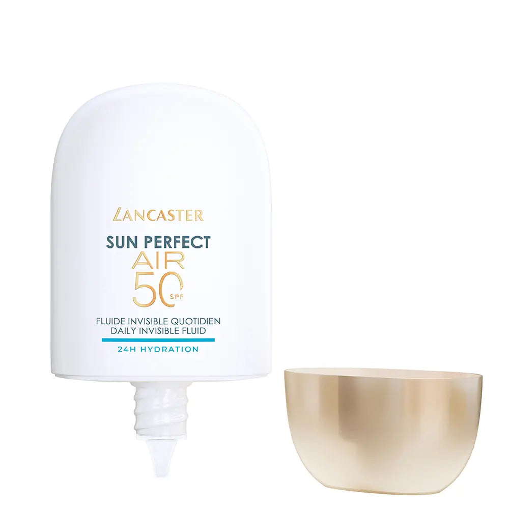 LANCASTER-SUN PERFECT AIR HYDRATION fluido invisível diário FPS50 40 ml-DrShampoo - Perfumaria e Cosmética