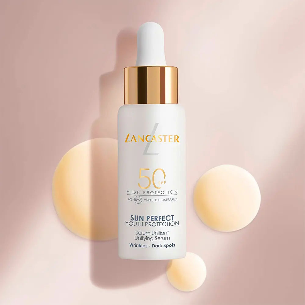 LANCASTER-SUN PERFECT serum unificador FPS50 30 ml.-DrShampoo - Perfumaria e Cosmética