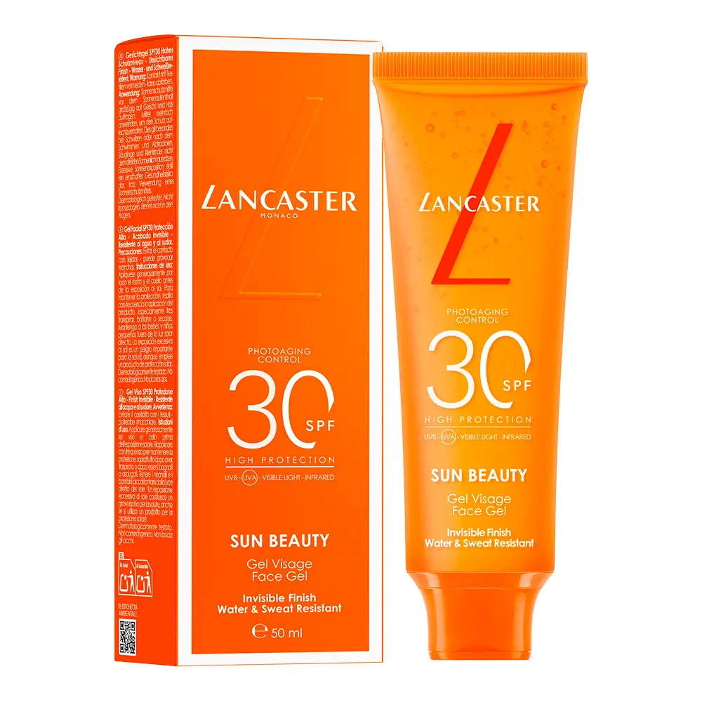 LANCASTER-SUN SPORT gel facial invisible SPF30 50 ml-DrShampoo - Perfumaria e Cosmética