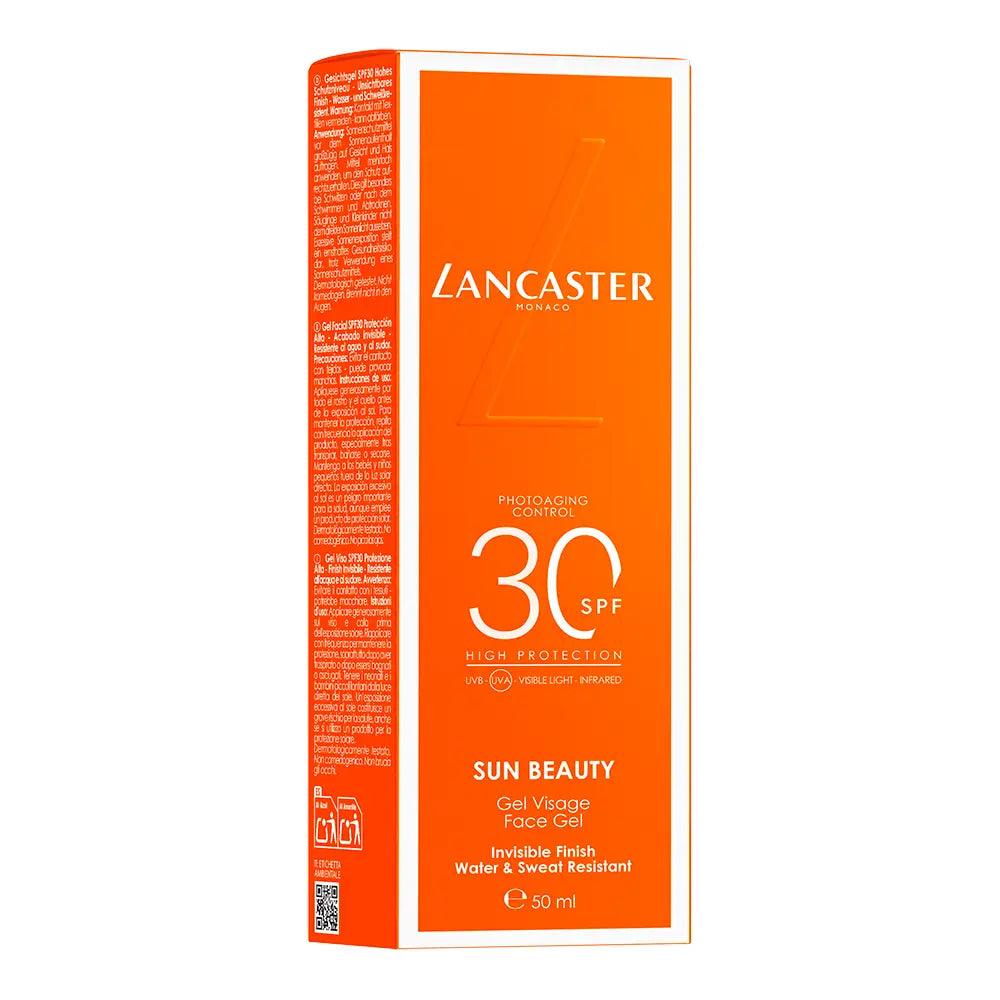 LANCASTER-SUN SPORT gel facial invisible SPF30 50 ml-DrShampoo - Perfumaria e Cosmética