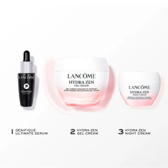 LANCÔME-CREME GEL HYDRA ZEN EMBALAGEM COM 3 PCS.-DrShampoo - Perfumaria e Cosmética
