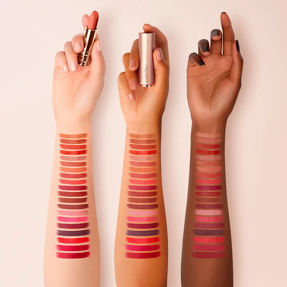 LANCÔME-L39ABSOLU ROUGE INTIMATTE batom 210 Sentimentos Não Ditos 34 g.-DrShampoo - Perfumaria e Cosmética