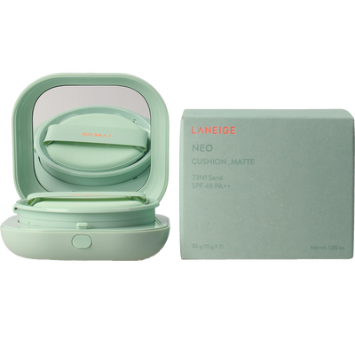 LANEIGE-Base líquida matte NEO CUSHION nº 23N1-Areia 15 g-DrShampoo - Perfumaria e Cosmética
