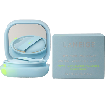 LANEIGE-NEO CUSHION MEWY maquiagem #23N-Areia Natural 15 gr-DrShampoo - Perfumaria e Cosmética