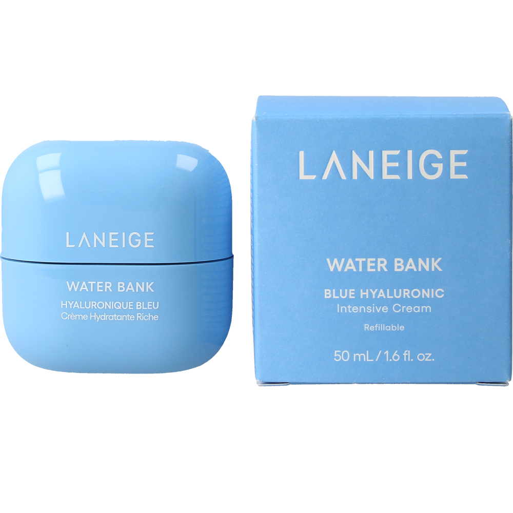 LANEIGE-WATER BANK creme intensivo de ácido hialurônico azul 50 ml-DrShampoo - Perfumaria e Cosmética