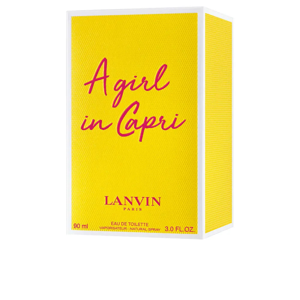 LANVIN-A GIRL IN CAPRI edt spray 90 ml-DrShampoo - Perfumaria e Cosmética