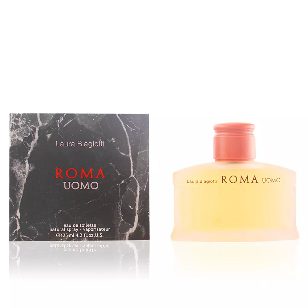 LAURA BIAGIOTTI-ROMA UOMO edt spray 125 ml-DrShampoo - Perfumaria e Cosmética