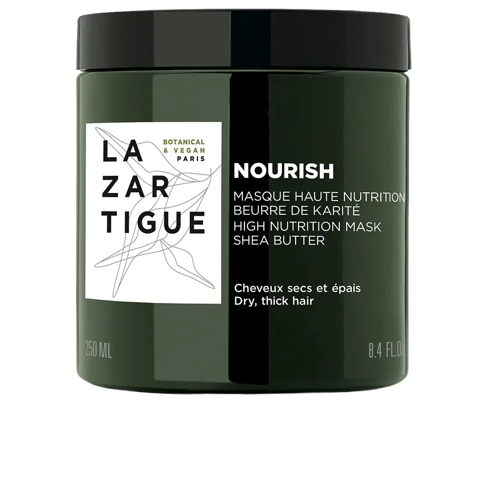LAZARTIGUE-Máscara altamente nutritiva NOURISH com manteiga de karité 250 ml-DrShampoo - Perfumaria e Cosmética