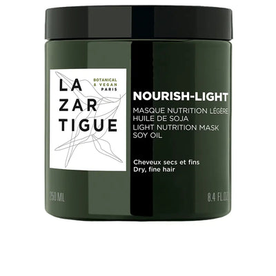 LAZARTIGUE-NOURISH LIGHT máscara nutritiva leve com óleo de soja 250 ml-DrShampoo - Perfumaria e Cosmética