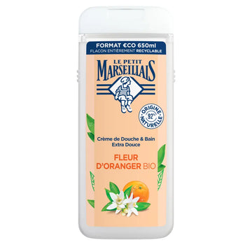LE PETIT MARSEILLAIS-Gel de banho de flor de laranjeira 650 ml.-DrShampoo - Perfumaria e Cosmética Imagem principal do produto