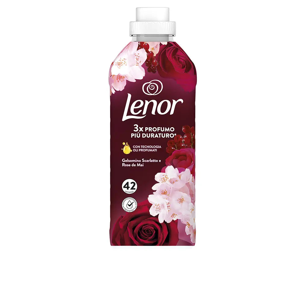 LENOR-Amaciante de roupas líquido concentrado JAZMIN Y ROSA 42 doses.-DrShampoo - Perfumaria e Cosmética