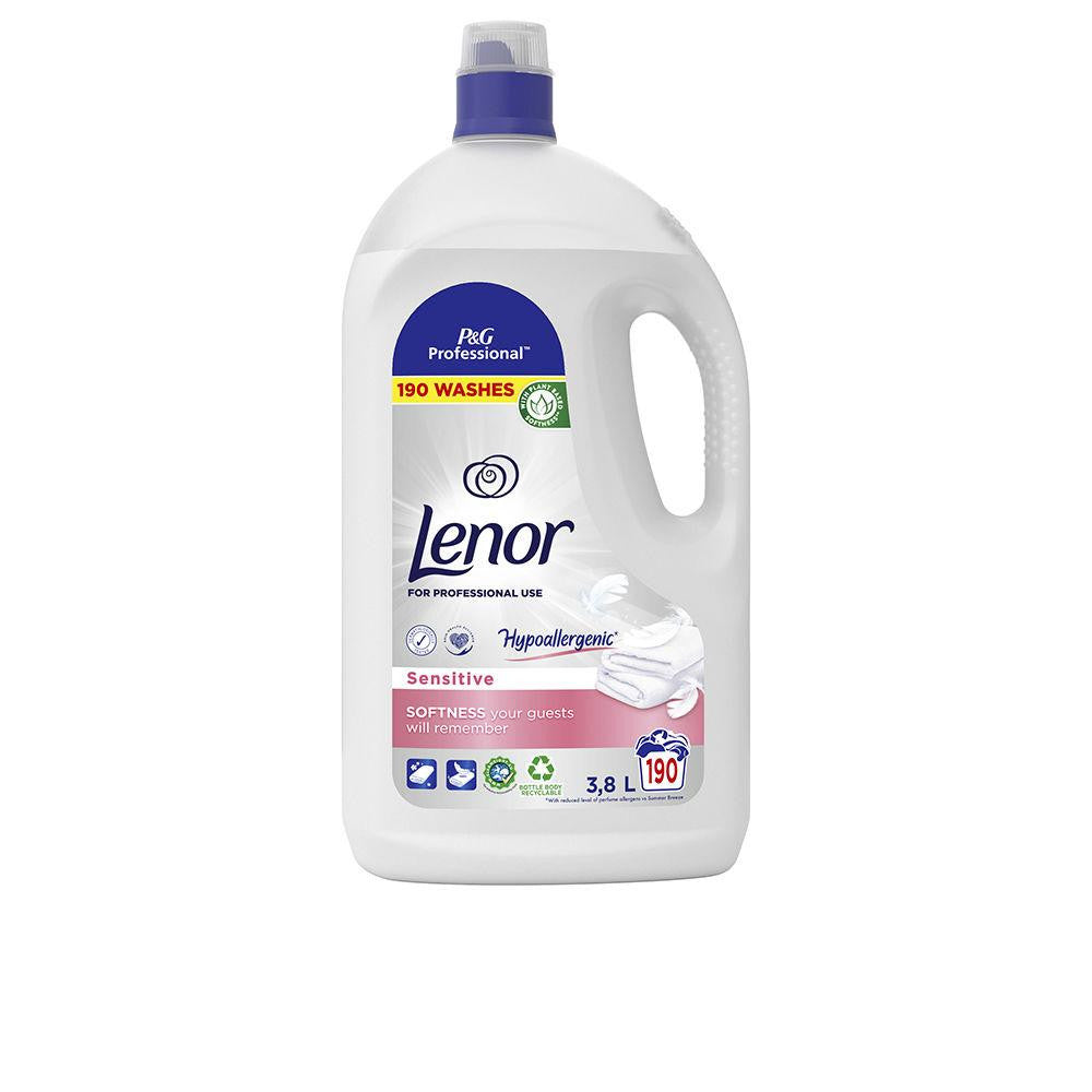 LENOR-LENOR PROFESSIONAL SENSITIVE liquid softener 190 doses-DrShampoo - Perfumaria e Cosmética