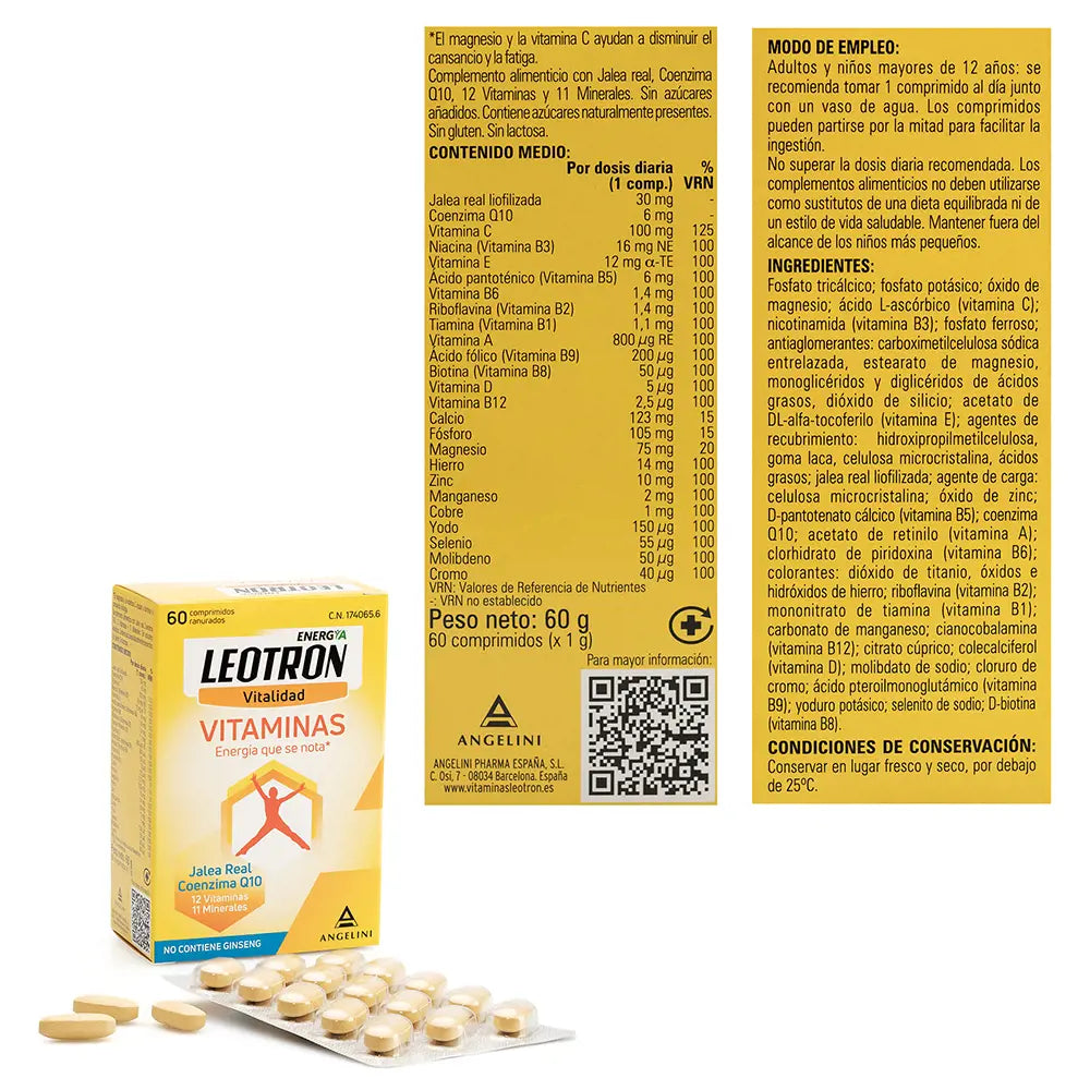 LEOTRON-LEOTRON VITAMINAS comprimidos-DrShampoo - Perfumaria e Cosmética