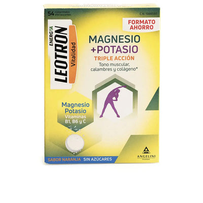LEOTRON-MAGNESIUM + POTASSIUM ENERGY comprimidos efervescentes de tripla ação-DrShampoo - Perfumaria e Cosmética