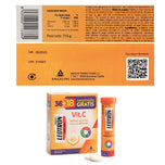 LEOTRON-VITAMIN C triple action effervescent tablets 36 18 as a gift Orange 54 u-DrShampoo - Perfumaria e Cosmética