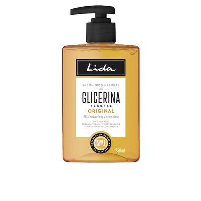 LIDA-LIDA JABÓN 100% NATURAL manos glicerina 250 ml-DrShampoo - Perfumaria e Cosmética
