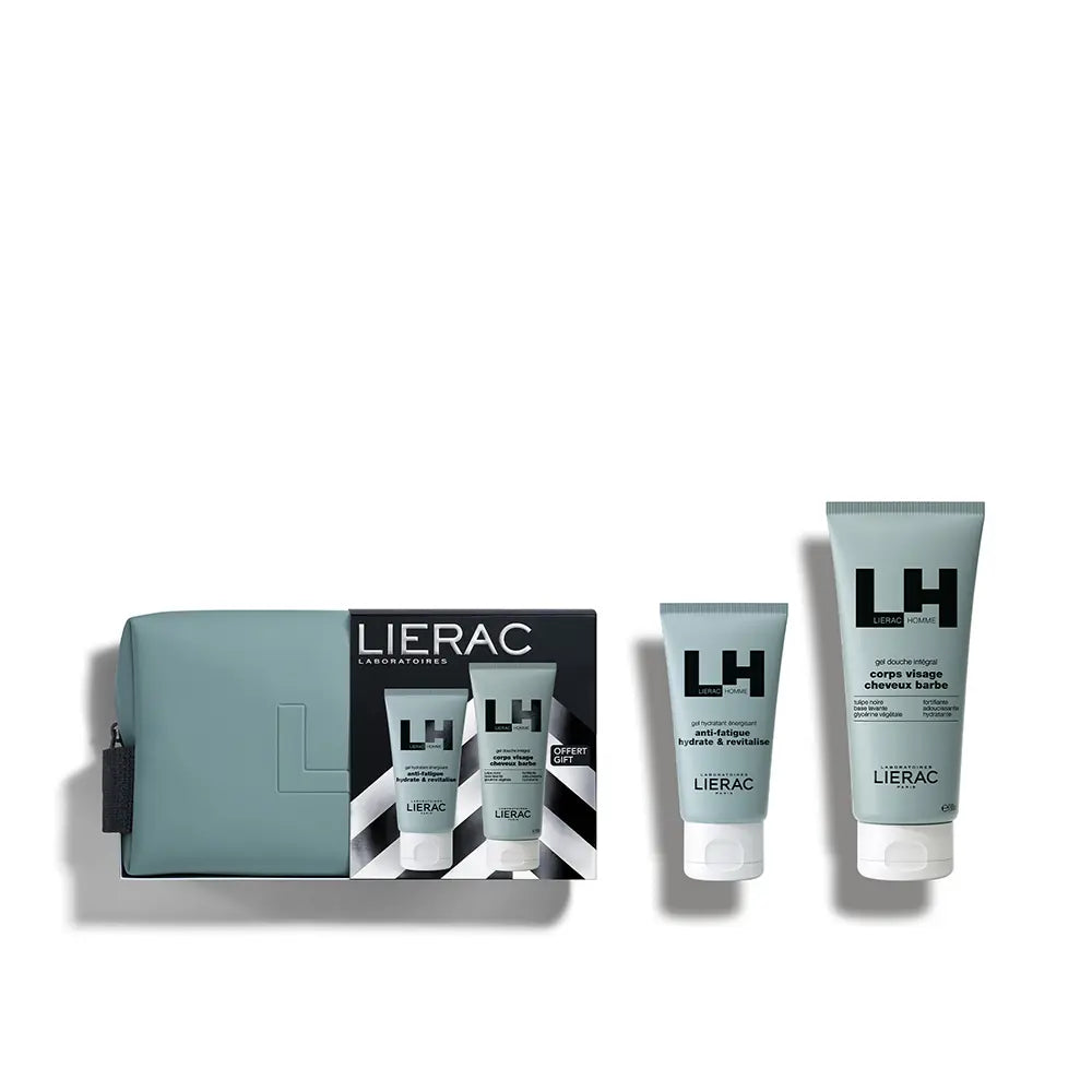 LIERAC-LH GEL HIDRATANTE ENERGIZANTE CONJUNTO 3 pcs.-DrShampoo - Perfumaria e Cosmética