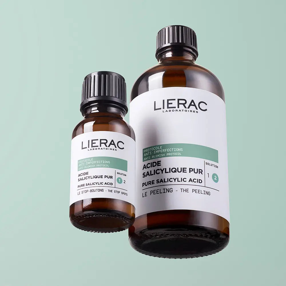 LIERAC-PROTOCOLO ANTI-IMPERFEIÇÃO peeling de ácido salicílico puro 100 ml-DrShampoo - Perfumaria e Cosmética