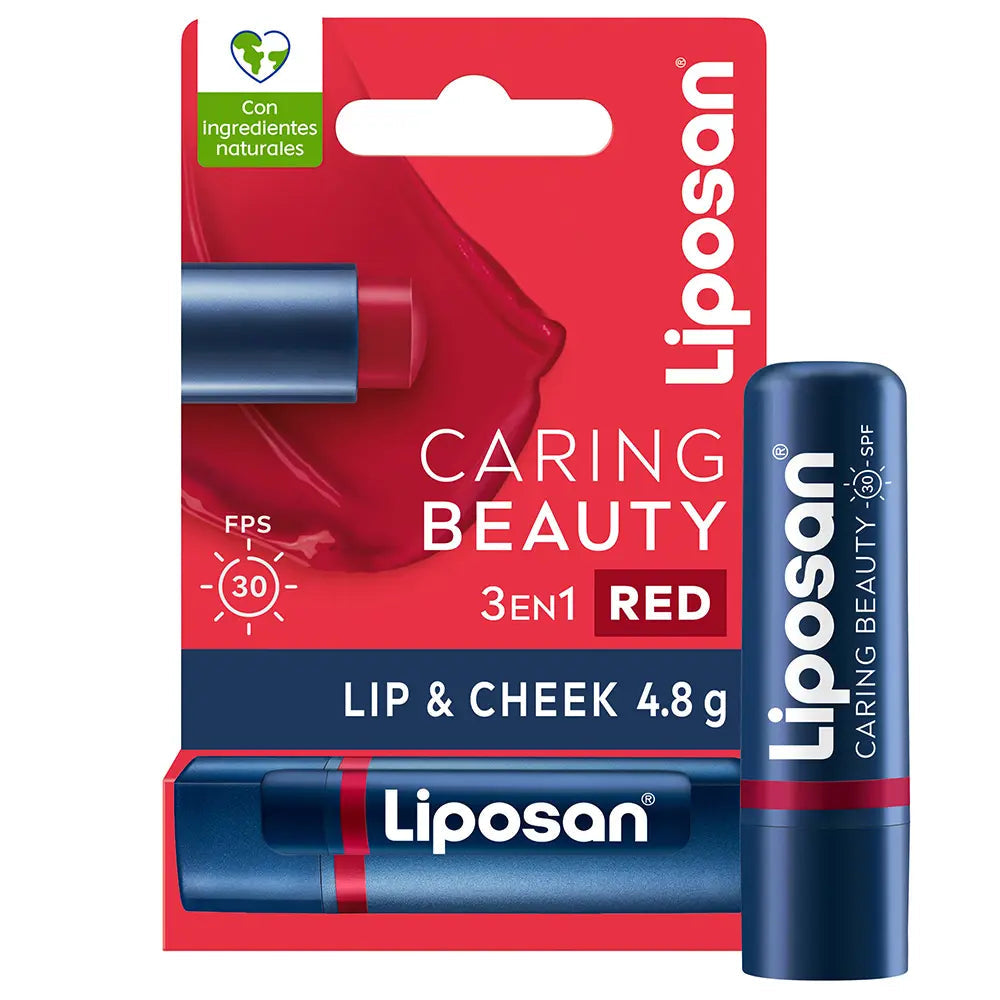 LIPOSAN-LIPOSAN BELEZA CARINHOSA 3 em 1 vermelho 48 gr.-DrShampoo - Perfumaria e Cosmética