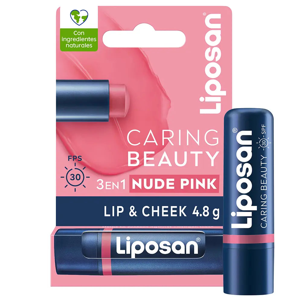 LIPOSAN-LIPOSAN CUIDADO BELA 3 em 1 rosa nude 48 gr.-DrShampoo - Perfumaria e Cosmética