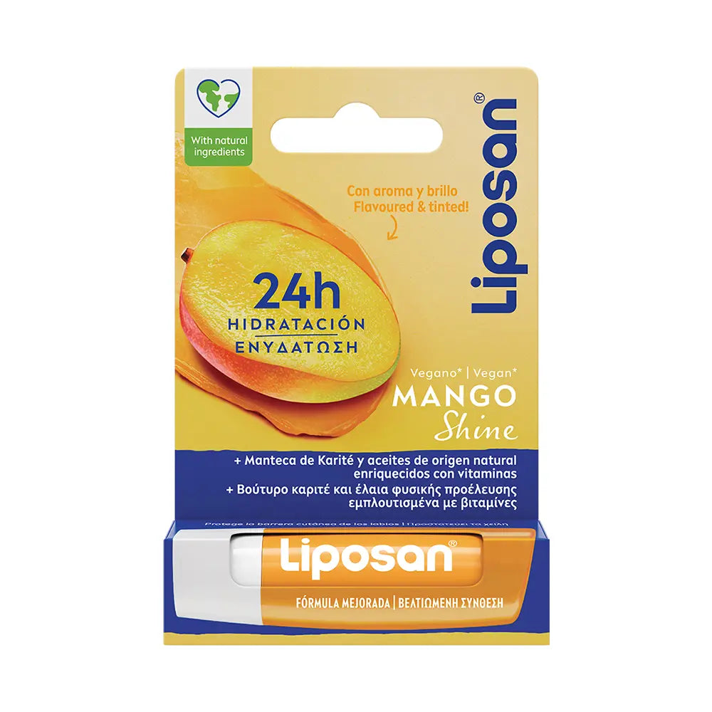 LIPOSAN-LIPOSAN MANGO SHINE bálsamo labial 4.-DrShampoo - Perfumaria e Cosmética