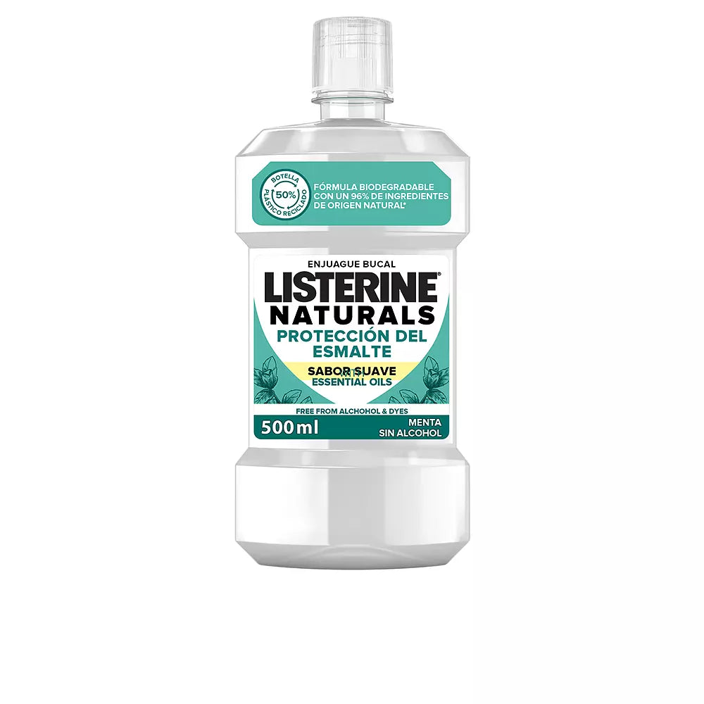 LISTERINE-Colutório reparador de esmalte NATURALS 500 ml-DrShampoo - Perfumaria e Cosmética