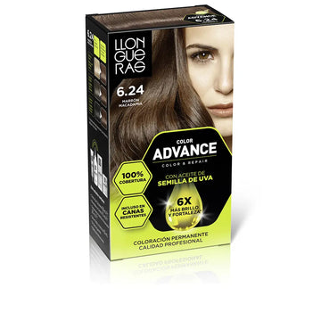 LLONGUERAS-COLOR ADVANCE 624 marrom macadâmia 1 un.-DrShampoo - Perfumaria e Cosmética Image principale du produit
