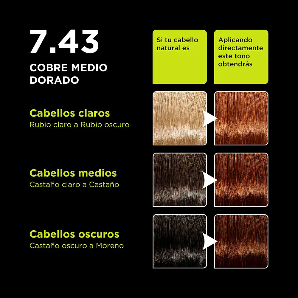 LLONGUERAS-COLOR ADVANCE 743 medium golden copper 1 u.-DrShampoo - Perfumaria e Cosmética