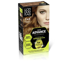 LLONGUERAS-COLOR ADVANCE 743 medium golden copper 1 u.-DrShampoo - Perfumaria e Cosmética