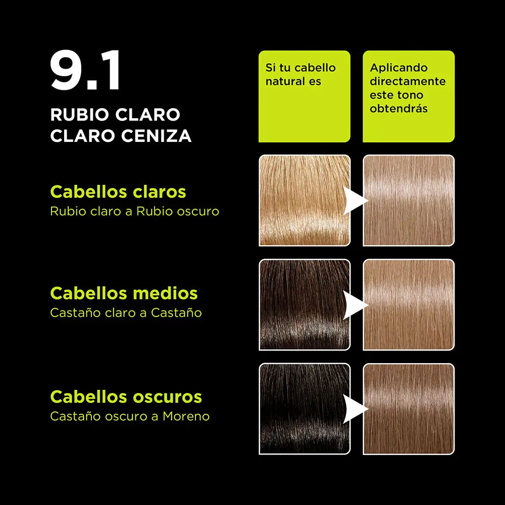 LLONGUERAS-COLOR ADVANCE 91 loiro claro claro cinza 1 u.-DrShampoo - Perfumaria e Cosmética