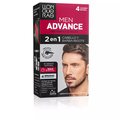 LLONGUERAS-MEN ADVANCE 4 castanho acinzentado-DrShampoo - Perfumaria e Cosmética