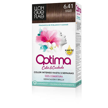 LLONGUERAS-OPTIMA cor de cabelo 641 chocolate chocolate-DrShampoo - Perfumaria e Cosmética Imagem principal do produto