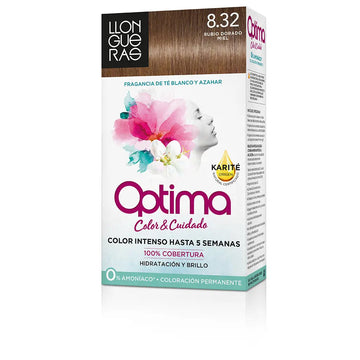 LLONGUERAS-OPTIMA cor de cabelo 832 loiro claro natural-DrShampoo - Perfumaria e Cosmética Main image