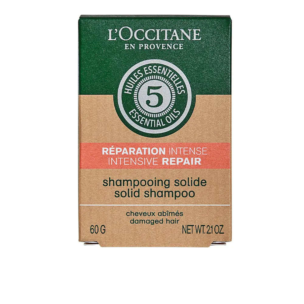 L´OCCITANE-CHAMPÔ SÓLIDO REPARAÇÃO INTENSA 60 g-DrShampoo - Perfumaria e Cosmética