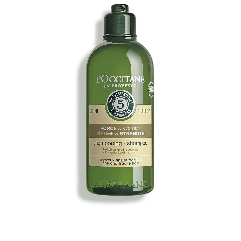 L'OCCITANE EN PROVENCE-AROMACOLOGÍA Shampoo de força e volume 300 ml.-DrShampoo - Perfumaria e Cosmética