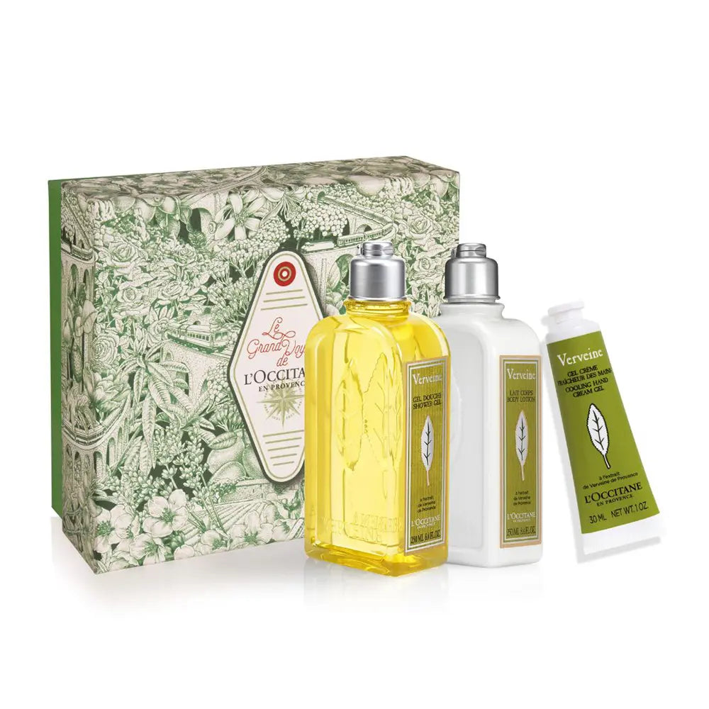 L'OCCITANE EN PROVENCE-CONJUNTO DE CORPO VERBENA 3 peças-DrShampoo - Perfumaria e Cosmética